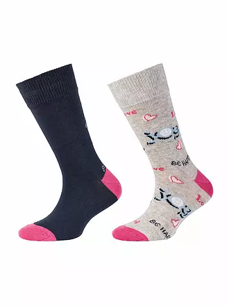CAMANO | Mädchen Socken 2er Pkg. Blue | 